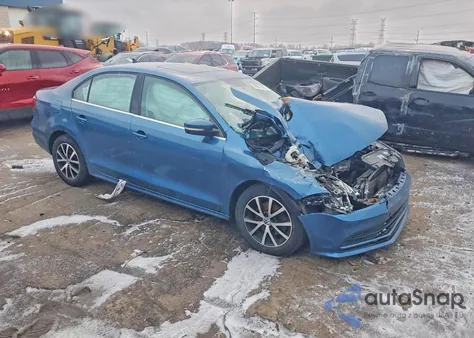 2017 Volkswagen Jetta Se из США, поврежденный, VIN 3VWDB7AJ2HM317571